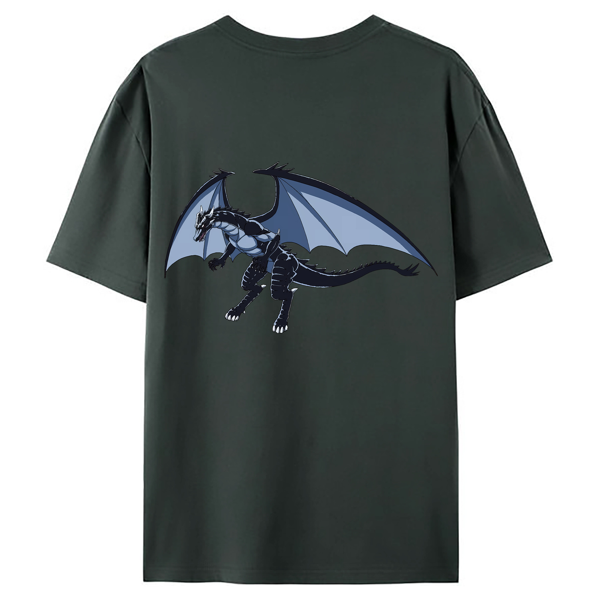 （画像用） 転スラ Regarding Reincarnated to Slime 綿100％ メンズ半袖Tシャツ（バックプリント） 通気性